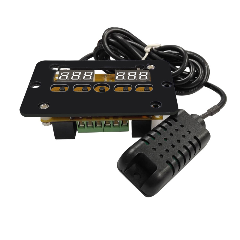 Дигитален контролер за температура и влажност за инкубация, модел W1013, цифров дисплей, диапазон -20℃ до 80℃, HUATUO