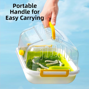 Vaikams skirta daugiafunkcinė ekologinė stebėjimo dėžutė mažiems gyvūnėliams – plastikinė, Kou Duck, 3–6 metų amžiaus