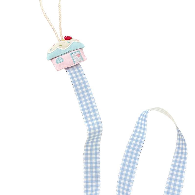 DIY doplnky pre šperky — Ručne vyrobený textilný organizér na sponky do vlasov s roztomilým kresleným štýlom (Značka Tengyi Premium; Sezóna jar 2025; Štýl: Cartoon, Fresh and Sweet)