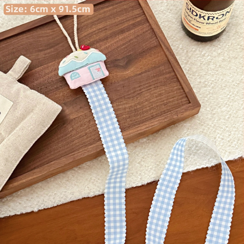 DIY doplnky pre šperky — Ručne vyrobený textilný organizér na sponky do vlasov s roztomilým kresleným štýlom (Značka Tengyi Premium; Sezóna jar 2025; Štýl: Cartoon, Fresh and Sweet)