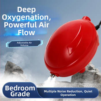 Naichong DC maitinimo siurblys akvariumui su reguliuojamu oro srautu ir gilumine oksigenacija.