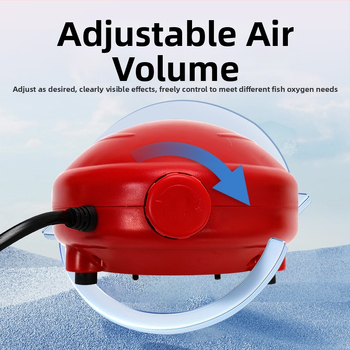 Naichong DC maitinimo siurblys akvariumui su reguliuojamu oro srautu ir gilumine oksigenacija.