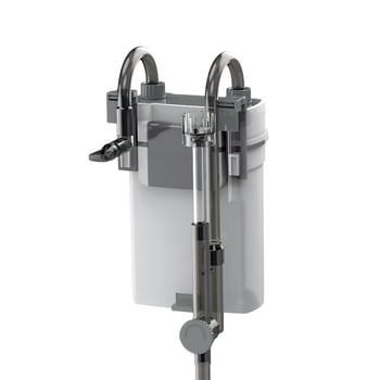 Akvariumo išorinis sieninis kanistro filtras, plastikinis korpusas, SUNSUN/SENSEN, 1 kg