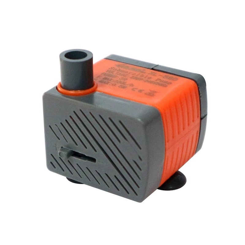 Подводна помпа за аквариум, супер-тиха, компактна циркулационна и фонтанна помпа, 3W/5W, пластмаса, 0,5 кг