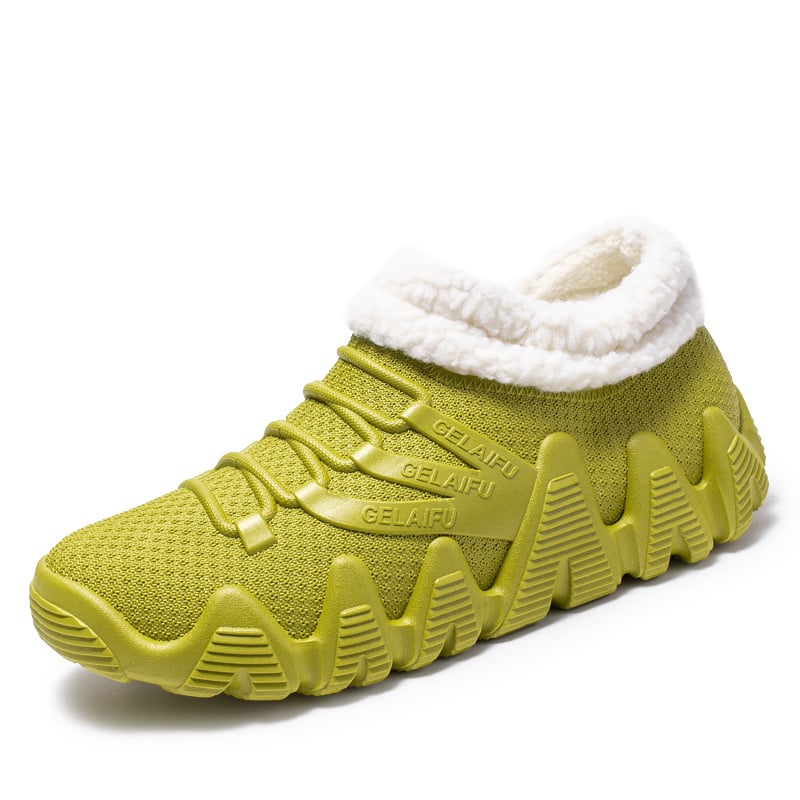 Férfiaknak szánt vízálló alacsony profilú esőcsizma, csúszásmentes talppal, meleg belsővel és EVA talppal