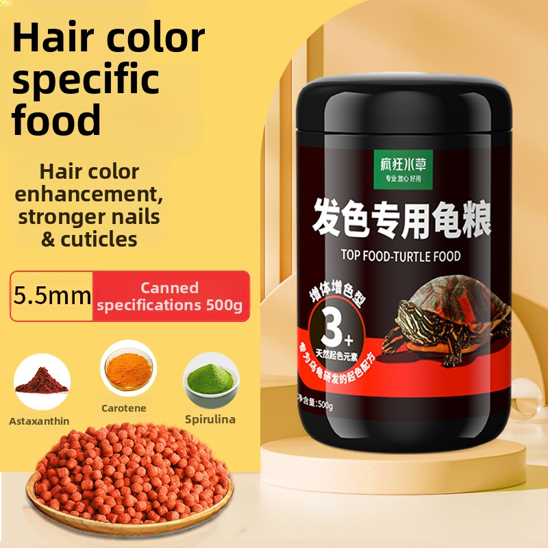 Crazy Water Plants kilpkonnadele mõeldud graanulite toit – 500 g, graanulid, akvaelavate lemmikloomadele