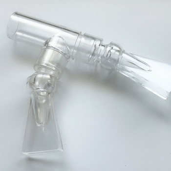 Аквариумна дюза за пръскане с форма на клюн на патица, универсална съвместимост, 360° прозрачен изход за вода