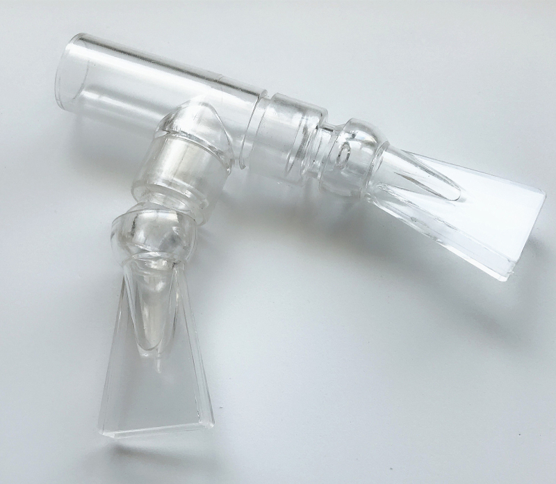 Аквариумна дюза за пръскане с форма на клюн на патица, универсална съвместимост, 360° прозрачен изход за вода