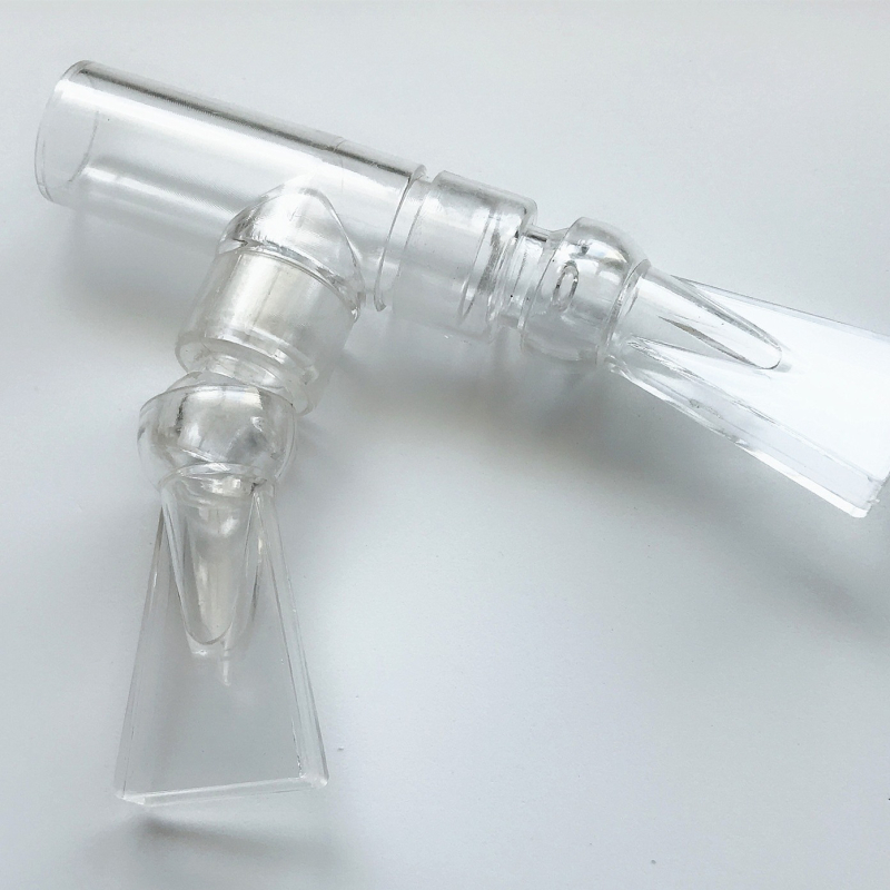 Аквариумна дюза за пръскане с форма на клюн на патица, универсална съвместимост, 360° прозрачен изход за вода