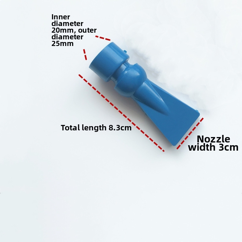 Akvariumo duckbill purkštuvo antgalis, universalus suderinamumas, 360° skaidrus vandens išėjimo antgalis