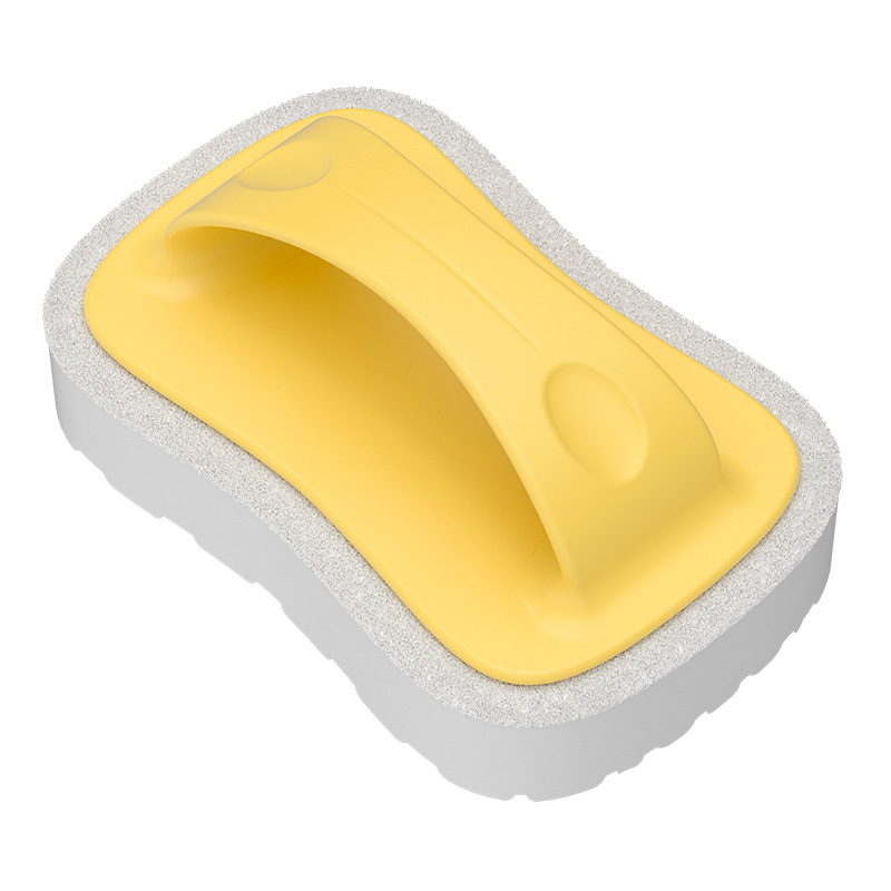 Käsitsi kasutatav puhastusharja vannitoa, plaatide, vuukide, põranda ja seina puhastamiseks – käsnmaterjalist, bränd SHOW JIE