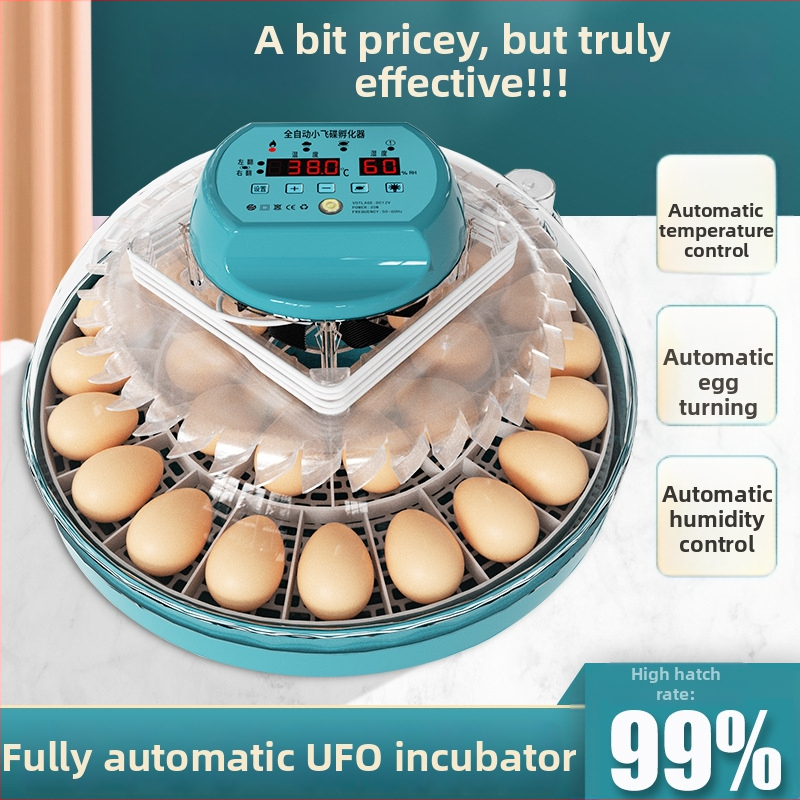 Xinweida väike kodukasutuses inkubaator, täielikult automaatne intelligentne inkubaatkanade, pardi, hanede, tuvi ja papagoide munade jaoks