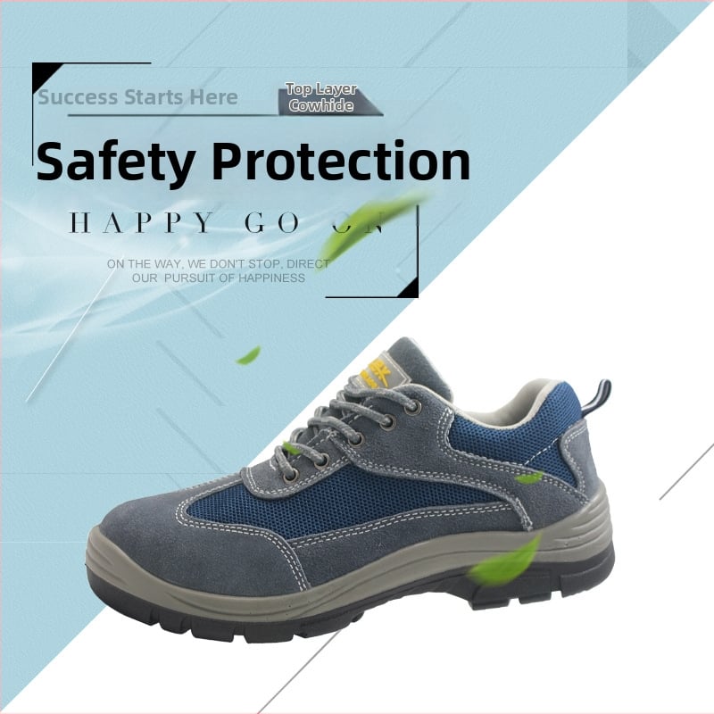 Töökõlusa kummikud terasnõuga, perforatsioonikindlad, madal profiil, veluurnahk, hingavad