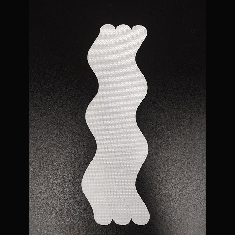 Vonios kambario neslidžios juostelės laiptams, lipnios, Peva guma, S formos ir juostos, -20–100 °C