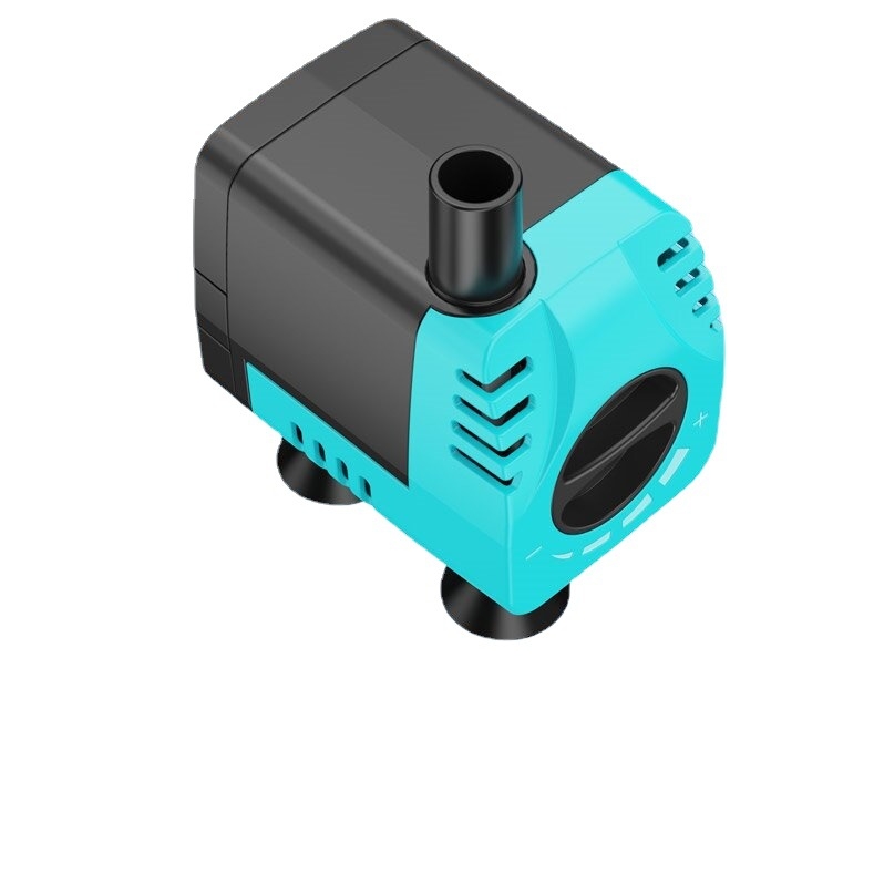 Подводна аквариумна помпа с безшумен филтър, регулирам поток, голям дебит, икономия на енергия, циркулация около декоративни камъни