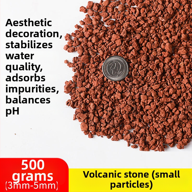 Akvariumo filtravimo medžiaga – Septyni viename filtravimas su Keraminiu žiedu, Biocheminės kamuoliukais, Maifan akmeniu, Vulkaniniu akmeniu; Svoris 0,5 kg; Prekė Sensen; Skirta gėlavandeniams žuvims