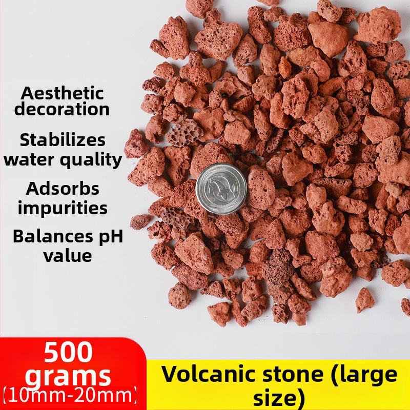 Akvariumo filtravimo medžiaga – Septyni viename filtravimas su Keraminiu žiedu, Biocheminės kamuoliukais, Maifan akmeniu, Vulkaniniu akmeniu; Svoris 0,5 kg; Prekė Sensen; Skirta gėlavandeniams žuvims