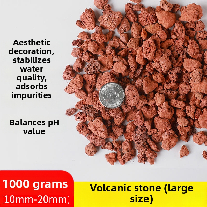 Akvariumo filtravimo medžiaga – Septyni viename filtravimas su Keraminiu žiedu, Biocheminės kamuoliukais, Maifan akmeniu, Vulkaniniu akmeniu; Svoris 0,5 kg; Prekė Sensen; Skirta gėlavandeniams žuvims