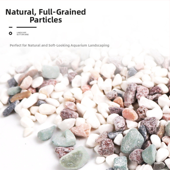 Akvariumo dugno smėlis iš akmens – kraštovaizdžio substratas žuvims ir vėžiams, įvairūs stiliai