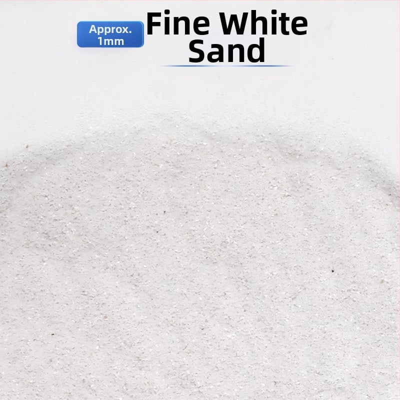 Akvariumo dugno smėlis iš akmens – kraštovaizdžio substratas žuvims ir vėžiams, įvairūs stiliai