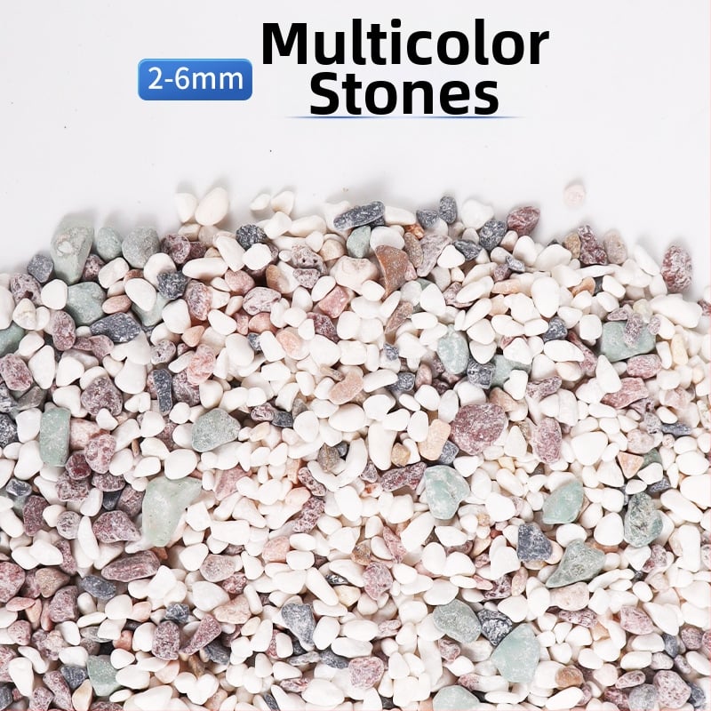 Akvariumo dugno smėlis iš akmens – kraštovaizdžio substratas žuvims ir vėžiams, įvairūs stiliai