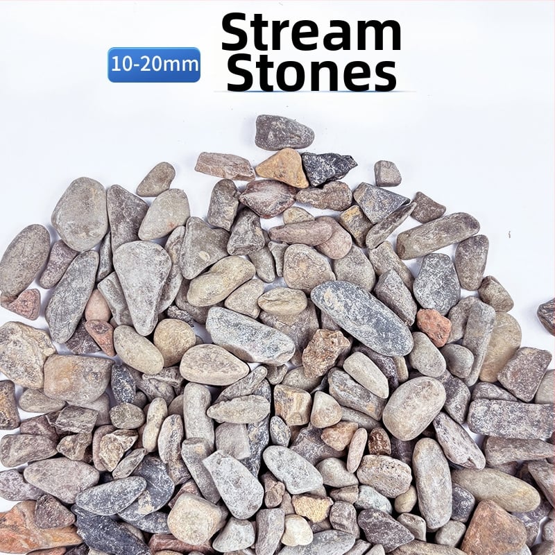 Akvariumo dugno smėlis iš akmens – kraštovaizdžio substratas žuvims ir vėžiams, įvairūs stiliai