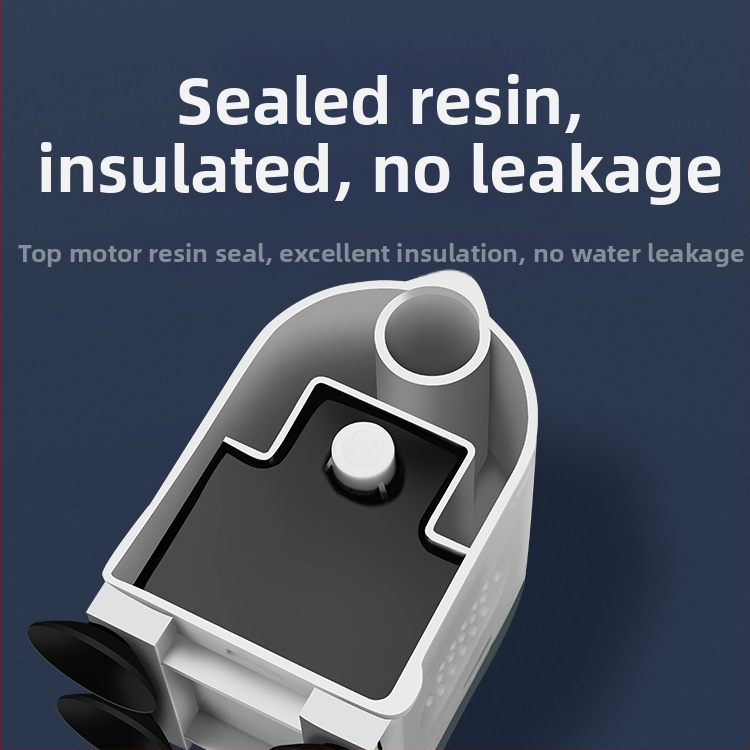 Po vandeniu esantis akvariumo siurblys su deguonies tiekimu ir filtravimu, 4 į 1 filtras, sieninis montavimas, tylus ir energiją taupantis