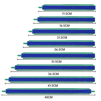 Аквариумен комплект за аериране: въздушен камък, въздушна тръба, стена с балончета и пясъчна лента — пластмаса от пясъчник