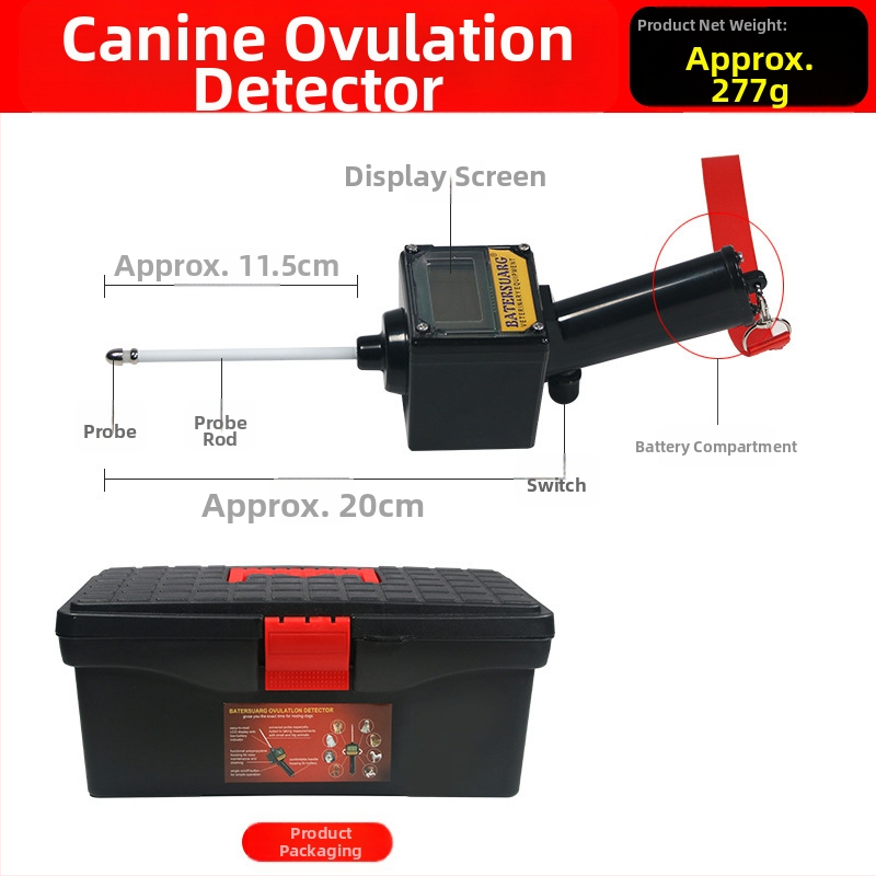 Veterinaarses kasutuses ovulatsiooni monitor sigadele, koertele ja veistele; Beige famu bränd; töö normaalsel temperatuuril; kvaliteedi tagamine