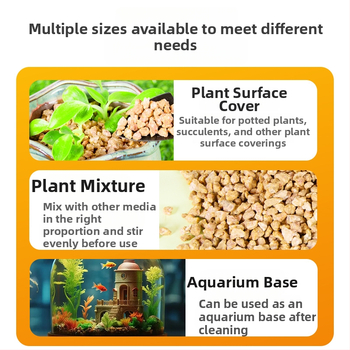 Maifan akmens granulės filtravimui ir dirvožemio maišymui, pagrindas kraštovaizdžiui