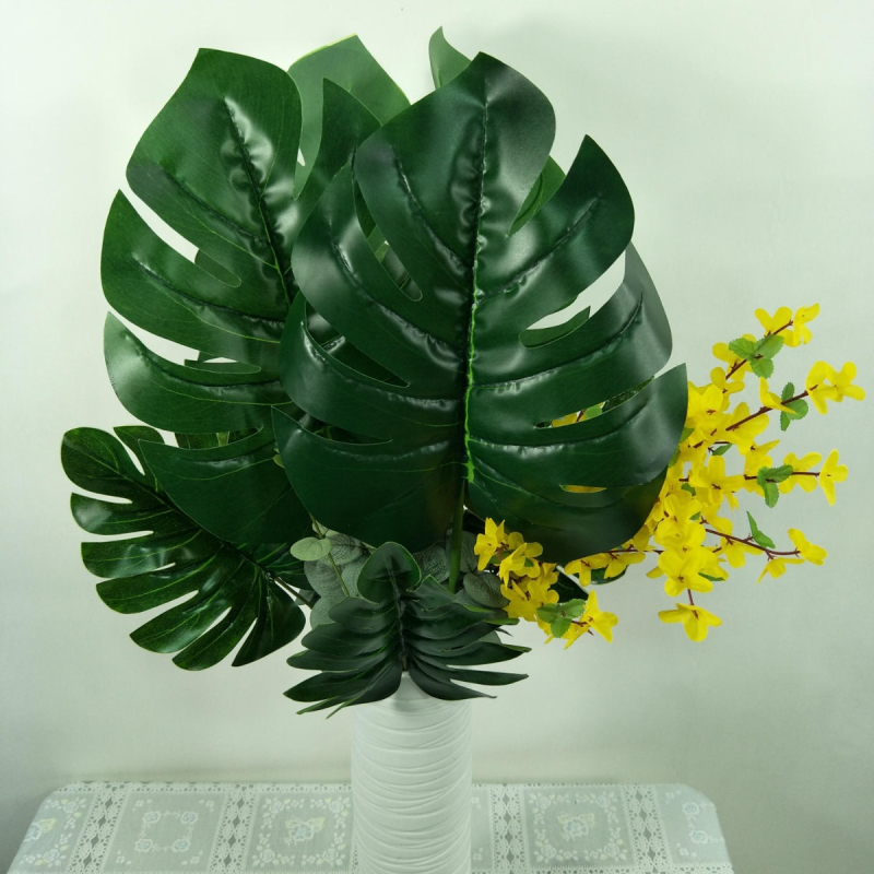 Umjetni bonsai s listovima u obliku kornjačine ljuske; Brand Finch Yiyi Flowers; Vrsta: Simulation green plant; Namjena: rekviziti za fotografiju, kućna dekoracija