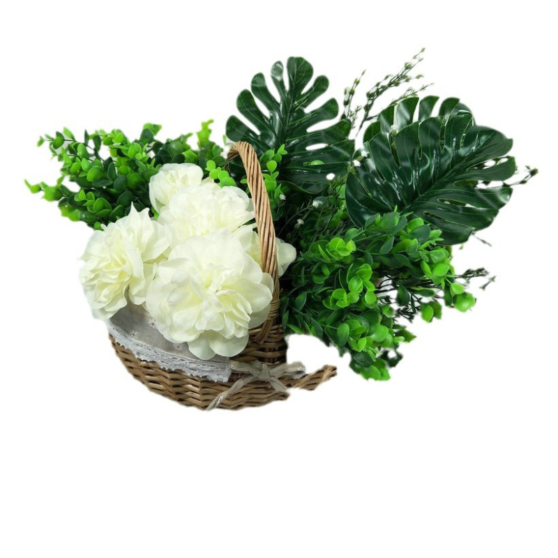 Umjetni bonsai s listovima u obliku kornjačine ljuske; Brand Finch Yiyi Flowers; Vrsta: Simulation green plant; Namjena: rekviziti za fotografiju, kućna dekoracija