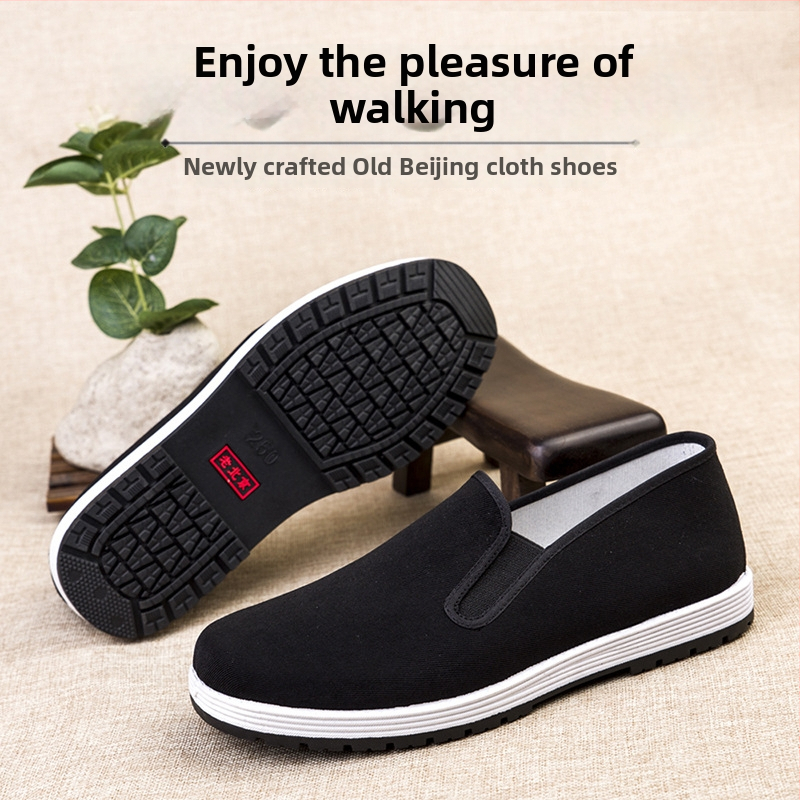 Unisex drobės slip-on batai, kvėpuojantis viršus, injekciškai formuotas padas, žemas profilis