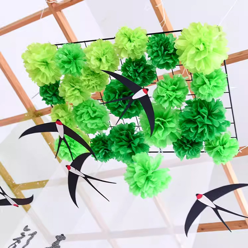 Lechuang vidaus pakabinama dekoracija su varnėnu – pavasario stilius, medžiaga: Kita, patalpų įrengimo priedas