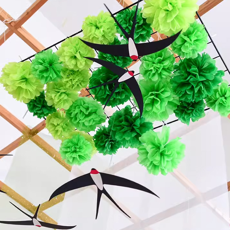 Lechuang vidaus pakabinama dekoracija su varnėnu – pavasario stilius, medžiaga: Kita, patalpų įrengimo priedas