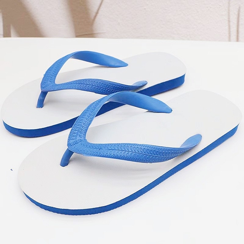 Джапанки за плаж, мъжки гумени, с открит пръст, вулканизирана подметка, закопчаване с дръпване