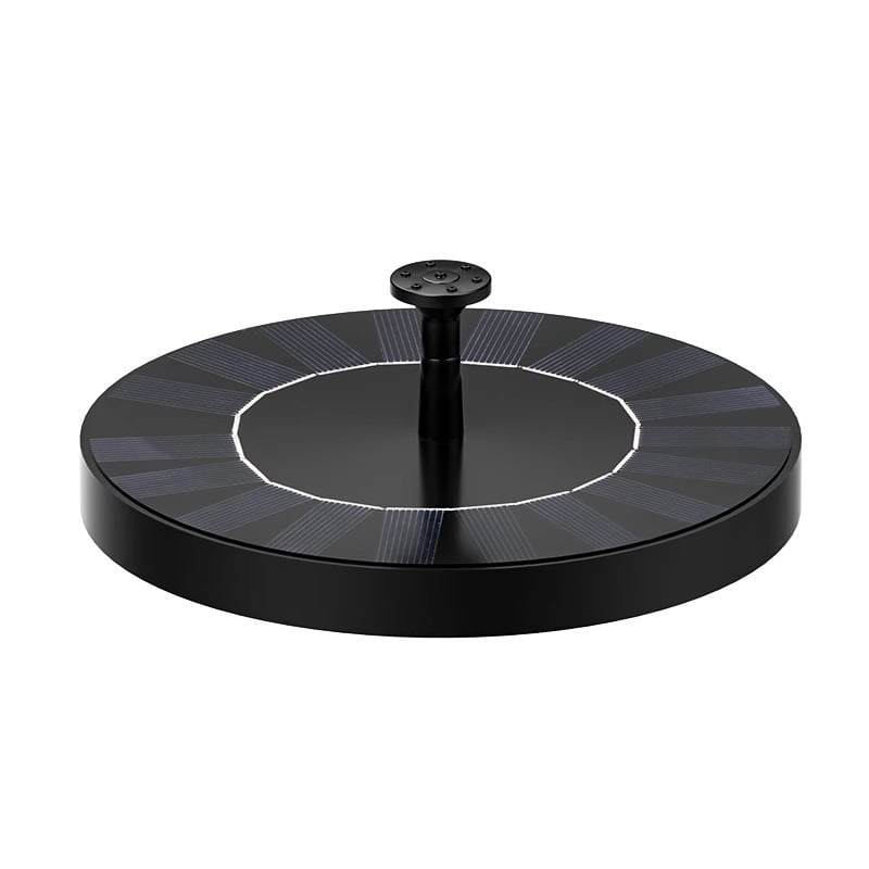 Saulės energijos fontanas tvenkiniams su aeratoriumi, lauko naudojimui