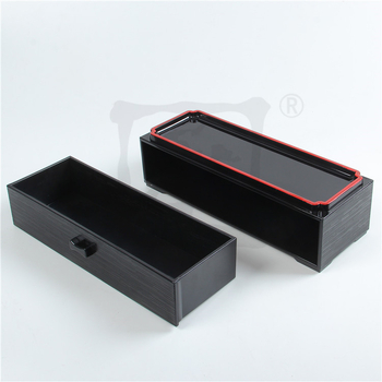 ABS plastikinė dėžutė lazdelėms, japonų stiliaus, ištraukiama, restoranams, su logotipu