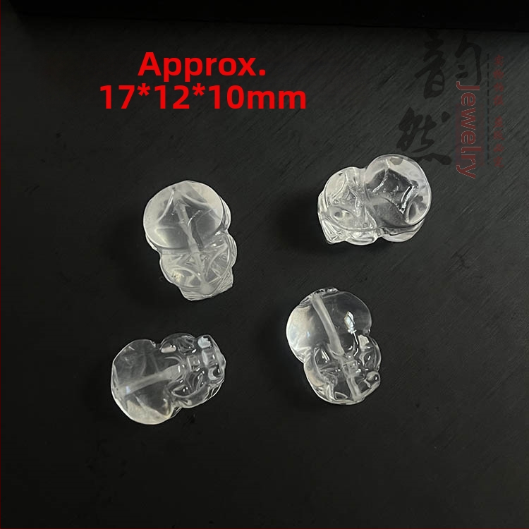 Kryštálové koráliky voľné pre DIY náramky a náhrdelník – meander motív, leštené, značka Abner, pôvod Východočínske more