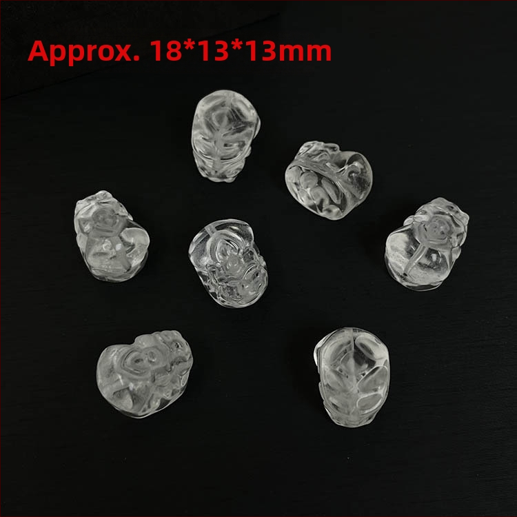 Kristāla pērlītes DIY rokassprādzei un kaklarotai – meandra motīvs, pulēta apdare, zīmols Abner, izcelsme Austrumu Ķīnas jūras