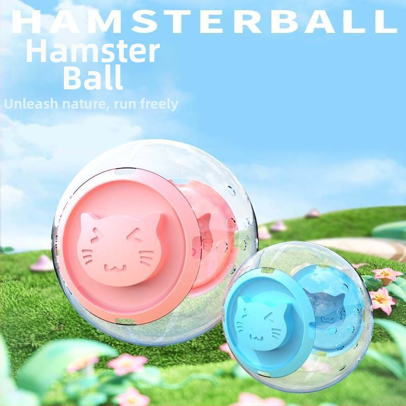 Hamsterio bėgimo kamuolys ir ratukas – plastikas, kilmė Zhejiang, pakuotė 40 vnt, svoris 0,2 kg