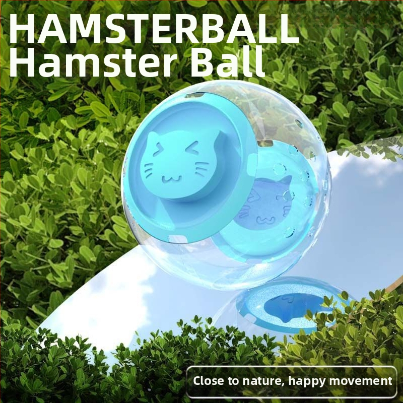 Hamsterio bėgimo kamuolys ir ratukas – plastikas, kilmė Zhejiang, pakuotė 40 vnt, svoris 0,2 kg