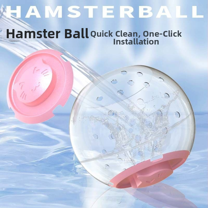 Hamsterio bėgimo kamuolys ir ratukas – plastikas, kilmė Zhejiang, pakuotė 40 vnt, svoris 0,2 kg