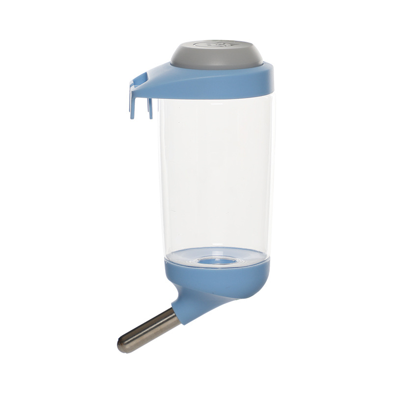 Ανάρτηση ποτιστήρι κατοικίδίων – 500 ml, Υλικό: Πλαστικό + Ανοξείδωτο ατσάλι, Αυτόματη ροή με μπάλα, Κατάλληλο για σκύλους και γάτες