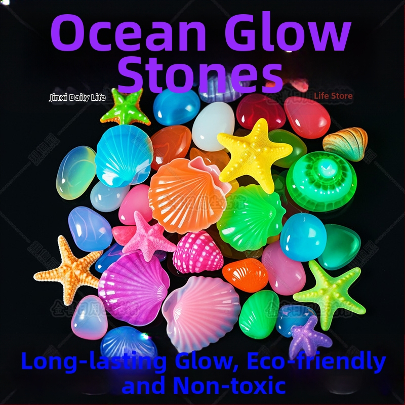 Svijetleći kamen za akvarij – dekorativni kamen za podlogu, za ribe i kornjače