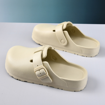 Bece férfi EVA szandálok, zártujjú, vastag talpú, egy darabból öntött konstrukció