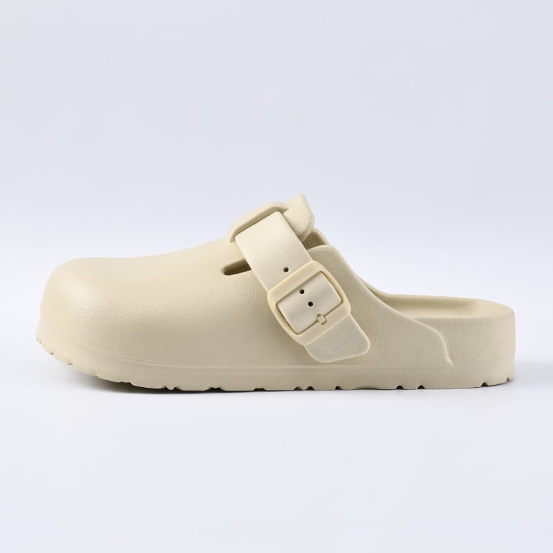 Bece férfi EVA szandálok, zártujjú, vastag talpú, egy darabból öntött konstrukció