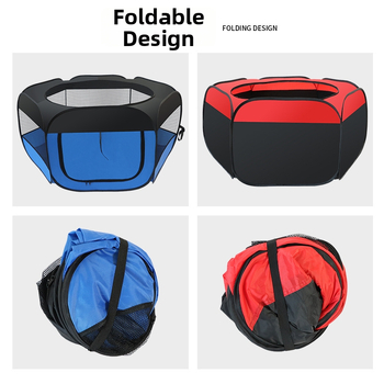 Naminių gyvūnų narvas komplektas katėms, triušiams ir viščiukams — drobės medžiaga, Qi Sheng prekės ženklas, ekologiškas nuimamas narvas rinkinys (narvas, namelis, lizdas)