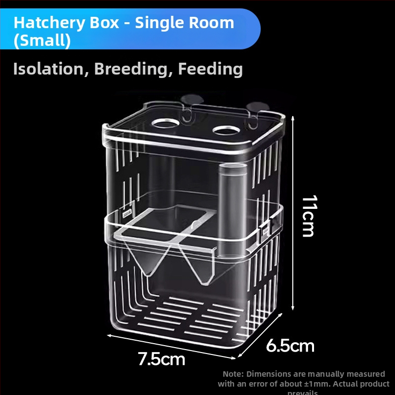 Самоплаващ изолиращ инкубатор за хайвер на малки риби с кислороден порт за люпене — Nai Chong аквариумна кутия за развъждане
