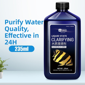 Akvārija ūdens attīrītājs - YEE plastmasas pudeles tīrīšanas līdzeklis akvārijiem, 0,55 kg, ražots Ķīnā
